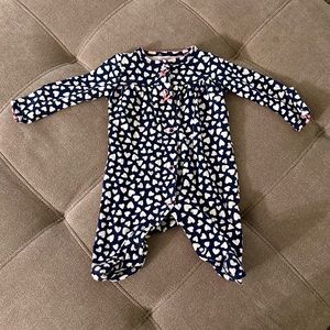 Carters Heart Button Up